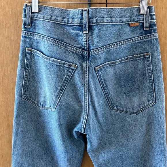 Jamie Haller The Sunday high rise straight leg Denim Jeans Women’s size 24 - Picture 6 of 11